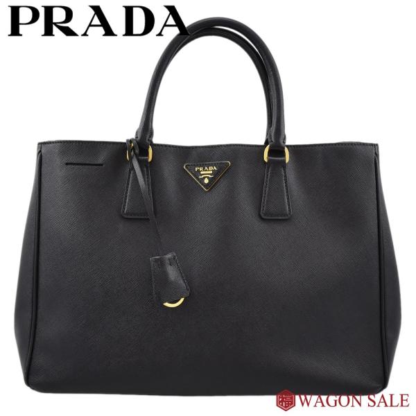 PRADA/プラダ サフィアーノ ガレリア トートバッグ NERO（ブラック