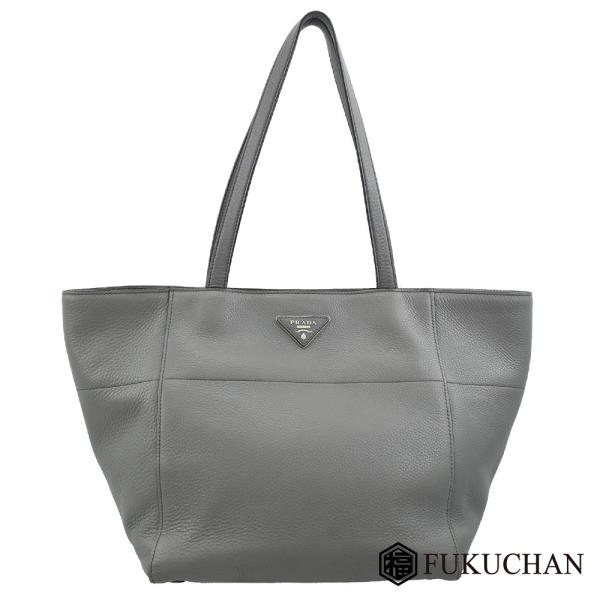 POMプラダトートバッグ グレー　荷物たっぷりトート POMプラダトートバッグ グレー 荷物たっぷりトート POMプラダトート