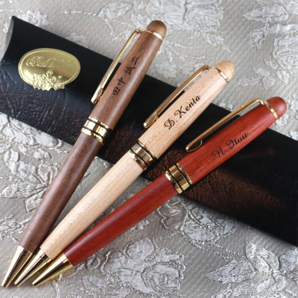 ウッドバーニング ボールペン 名入れ 無料 名前入り 名前 卒業 入学 名入れ ボールペン 木製 卒業記念品 母の日 父の日 ギフト 記念