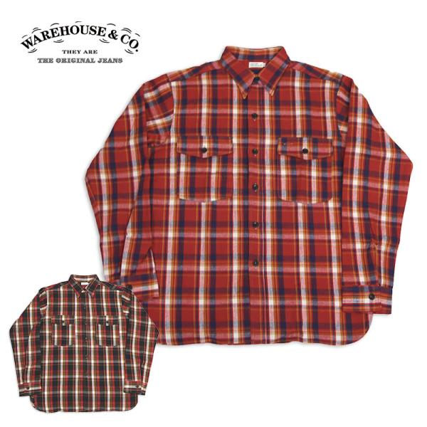 WAREHOUSE（ウエアハウス） WAREHOUSE/ウェアハウス 3022 フランネル