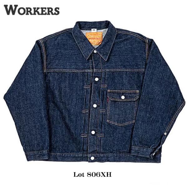 WORKERS WOREKRS/ワーカーズ Lot 806XH, Full-Back, 14.7 oz, Denim