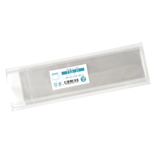 OPP袋 箸用 テープ付 1000枚 55x210mm T5.5-21