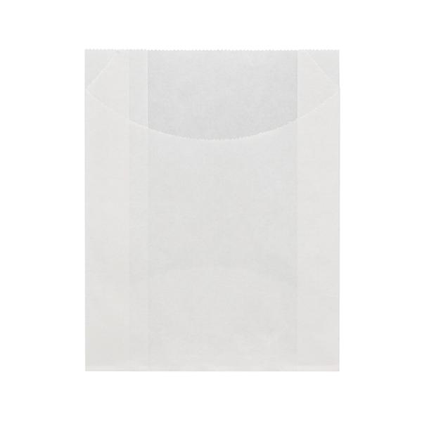 ノンフッ素の耐油袋です。ポテトやコロッケなどの総菜を入れるのに適した袋です。この商品はPFASフリー耐油紙を使用しています。ワックスも、ポリラミも、有機フッ素化合物もなし、身体にも環境にも優しい、有機フッ素化合物（PFAS）不使用のフッ素フ...