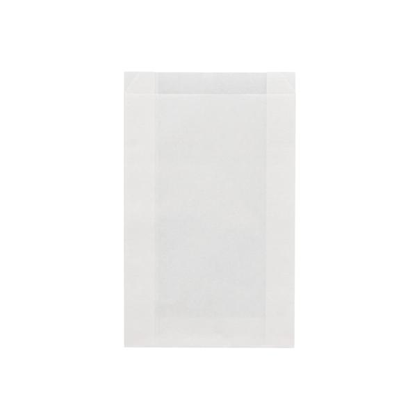 ノンフッ素の耐油袋です。横マチ付きなので、ボリュームのある調理パンや菓子パン、揚げ物などに最適。この商品はPFASフリー耐油紙を使用しています。ワックスも、ポリラミも、有機フッ素化合物もなし、身体にも環境にも優しい、有機フッ素化合物（PFA...