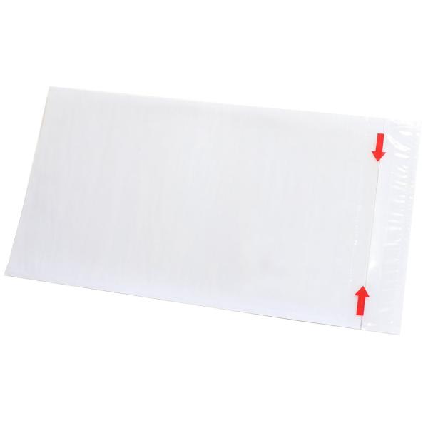 サイズ：145x270mm・厚さ：0.05mm・入数：2000枚（100枚入x20束x1箱）納品書・請求書等の伝票を段ボールに貼る透明な粘着袋です。ミシン目から開封して簡単に書類を取り出すことができます。長3封筒（長形3号）がそのまま入りま...
