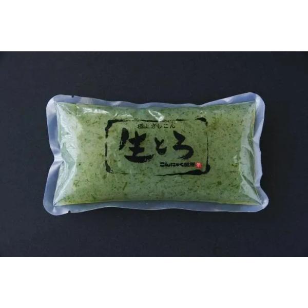 おつまみ 生とろ刺身こんにゃく青のり 極上 とろとろ ダイエット ヘルシー