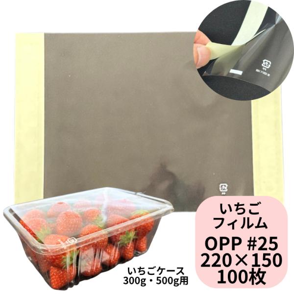 シート ベリーフィルム 防曇 シート #25 幅150×長220mm 無地 BM-042 プラマークあり 印刷 OPP シート 果物 いちご 苺 フィルム 鮮度 信越ファインテック