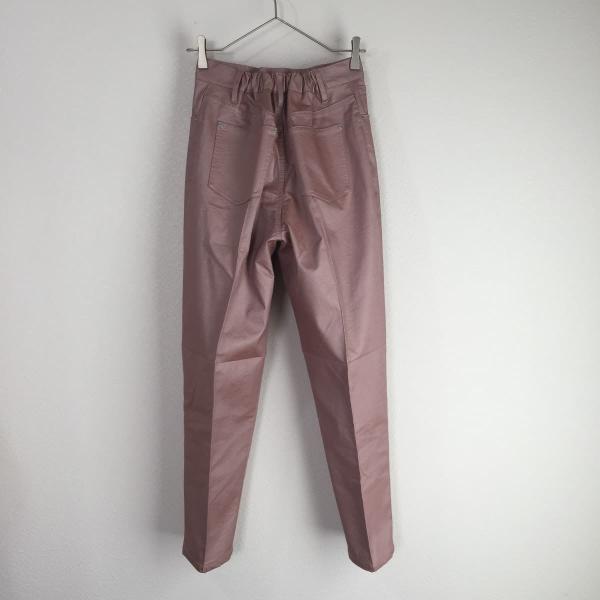20AW Ameri VINTAGE アメリヴィンテージ UNDRESSED DENIM DETAIL ECO LEATHER PANTS エコレザーパンツ ピンク