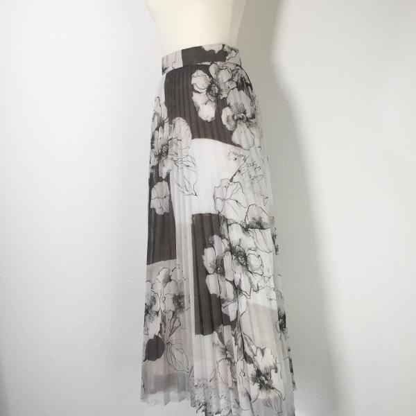21SS Ameri VINTAGE アメリヴィンテージ HOLLY VINTAGE PLEATS SKIRT プリーツスカート 花柄ロング 