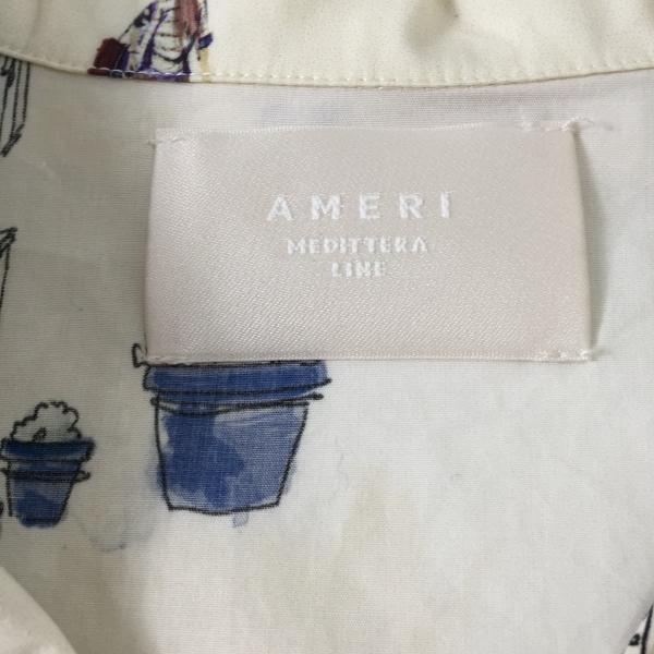 未使用 21SS Ameri アメリ MEDI MALAGA OVER SHIRT マラガ オーバーシャツ トップス ユニセックス