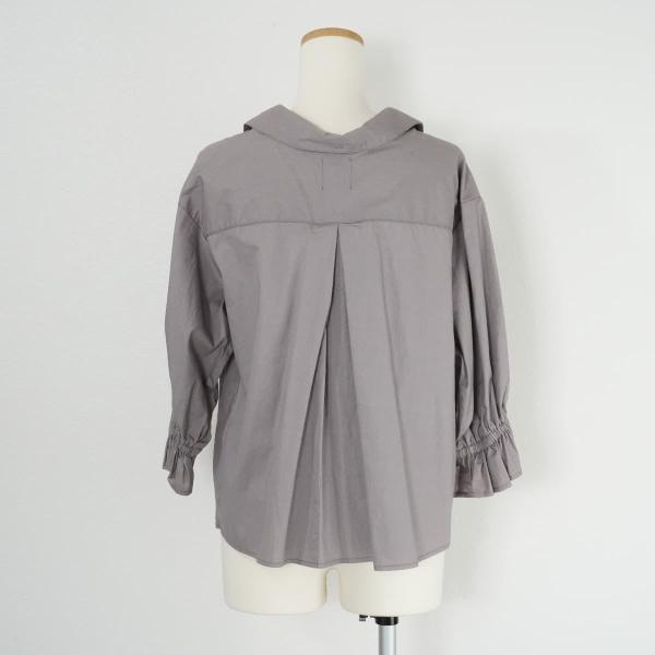 未使用 Ameri アメリ PUFF SLEEVE SHIRTS パフスリーブシャツ ブラウス ギャザートップス コットン