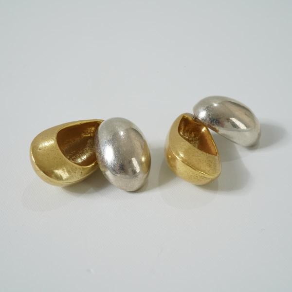 Ameri VINTAGE アメリヴィンテージ PLUM ENCLOSE PIERCE ピアス 両耳用 ゴールドシルバー