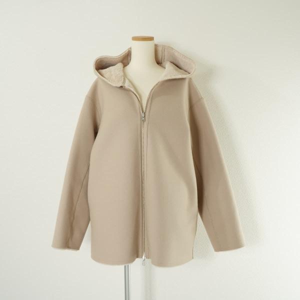 Ameri（アメリ） REVERSIBLE HOODIE BOA JACKET リバーシブル フーディ