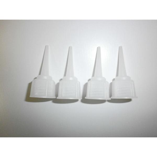 メーカー名： 高圧ガス工業（株）シアノン用　ノズル４個セット２０ｇ、５０ｇ、１００ｇ入容器に使用できます。※シアノン専用となります。他社メーカー品には適合しません。備考：クリックポストでの発送可能です。ご注文の際にクリックポストをお選び下さい。