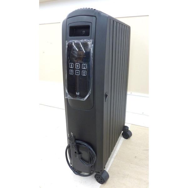 □メーカー：モダンデコ株式会社□商品名：オイルヒーター□型　番：zz001-bk□サイズ：幅476mm×奥行262mm×高さ668mm□適用畳数：〜9畳□状　態本商品は中古品です。使用による小傷・擦れ・取り切れない汚れ等がございます。動作確...