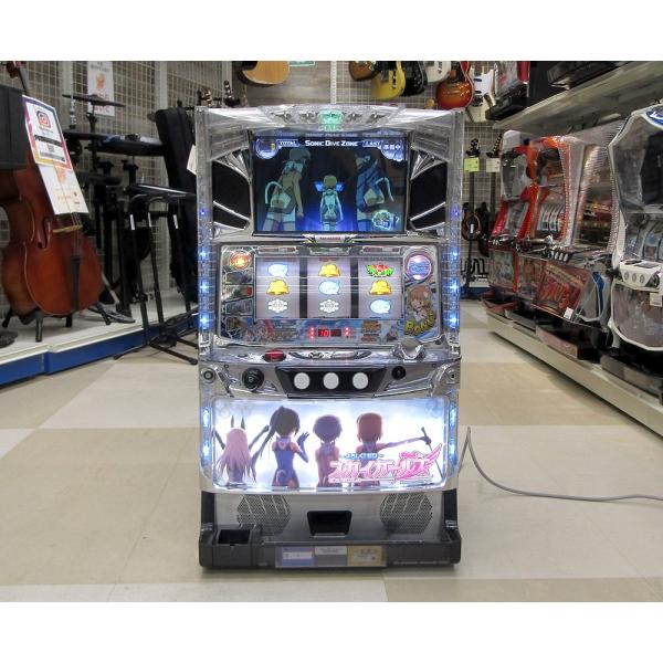 パチスロ実機 KPE スカイガールズ〜よろしく！ゼロ〜 コイン不要機搭載