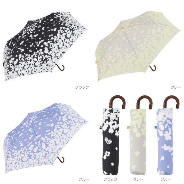 折り畳み 雨傘 傘 折傘 トロピック 花柄 フラワー ミニ 人気 おしゃれ ミニサイズ