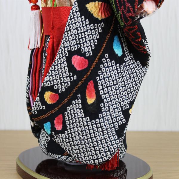 市松人形 小出松寿作(13号 尺二正絹絞り市松人形MYOS3107-116)お 市松人形 小出松寿作(13号 尺二正絹絞り市松人形MYOS3107-116)お