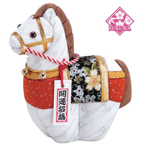 木目込み 人形 干支 キット 午 うま (NO.9 ちりめん) 型紙 布付き 正月