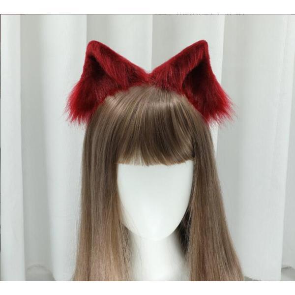 猫耳カチューシャ 鈴付き ネコ耳 猫 小物 ねこみみ にゃんこ けもみみ けもの耳 動物 キツネ カチューシャ 衣装 黒猫 猫耳 バニーガール