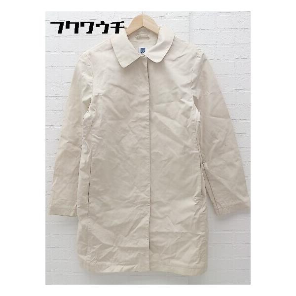 ◇ GAP ギャップ 長袖 ステンカラー コート M ベージュ * 1002799216524