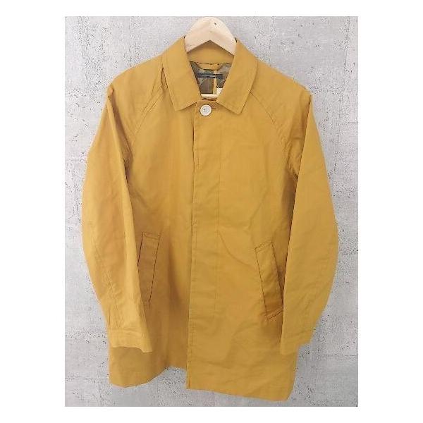 ◇ URBAN RESEARCH DOORS アーバンリサーチ ドアーズ 長袖 ステンカラー コート サイズ38 オレンジ レディース