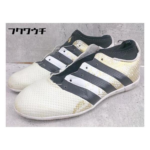 ◇ adidas アディダス キッズ 子供服 AQ3427 スニーカー シューズ 20ｃｍ ホワイト ブラック メンズ