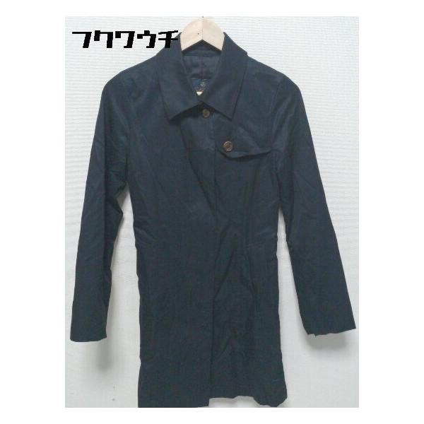 ◇ Brooks Brothers ブルックスブラザーズ ステンカラー コート ネイビー レディース
