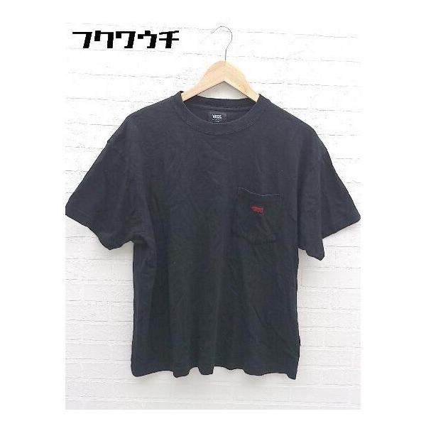 ◇ VANS バンズ ロゴ 刺繍 半袖 Tシャツ カットソー サイズS