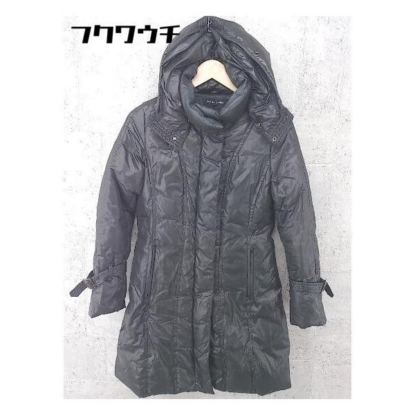 クールカレアンダウンジャケット黒ブラックアウターレディース婦人服サイズ38 10001310_4.jpg