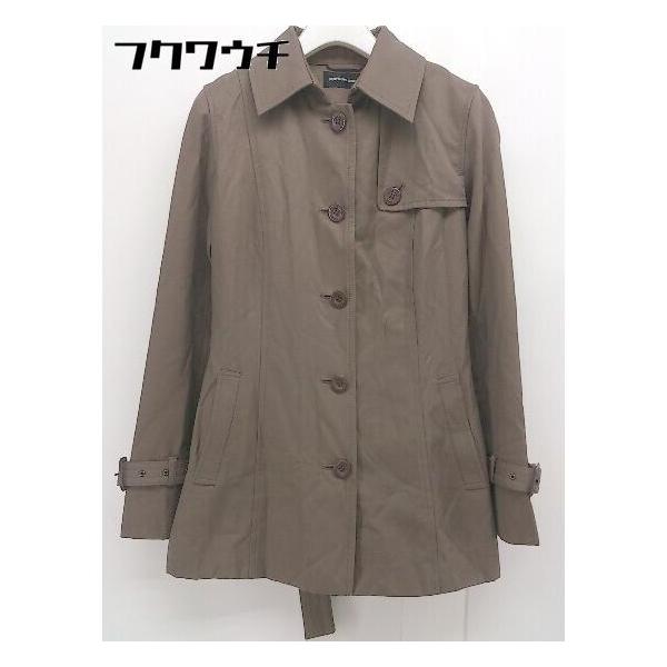 ■ ◎ MAYSON GREY メイソングレイ 長袖 ステンカラーコート サイズ2 ブラウン系 レディース