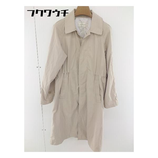 ◇ ALICIA PAGEBOY アリシア ページボーイ 長袖 ステンカラーコート サイズS ベージュ レディース