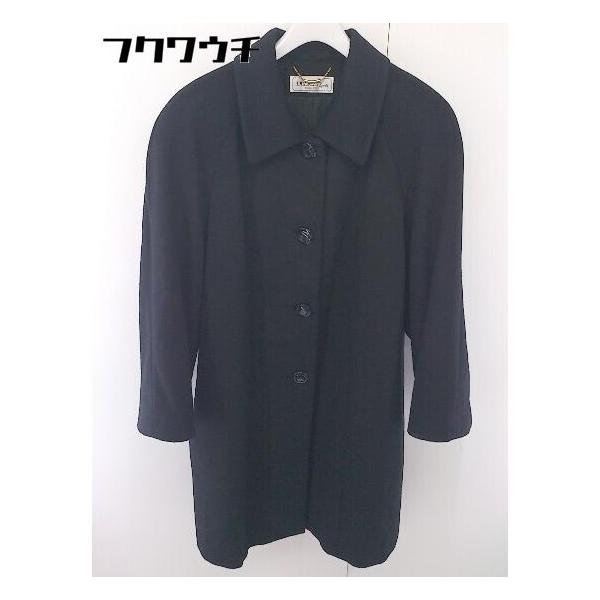 ■ DELICE sports TOKYO STYLE 長袖 ステンカラーコート サイズL ブラック レディース