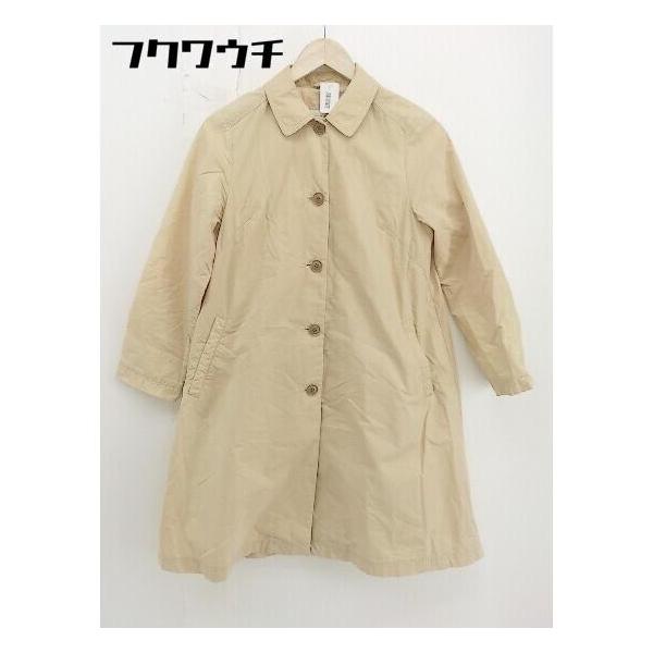 ◇ CHILD WOMAN チャイルドウーマン 長袖 ステンカラーコート サイズF ベージュ レディース