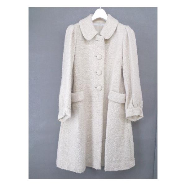 ◇ ◎ GRAYISH グレイッシュ 長袖 ステンカラーコート サイズ 38 ベージュ レディース