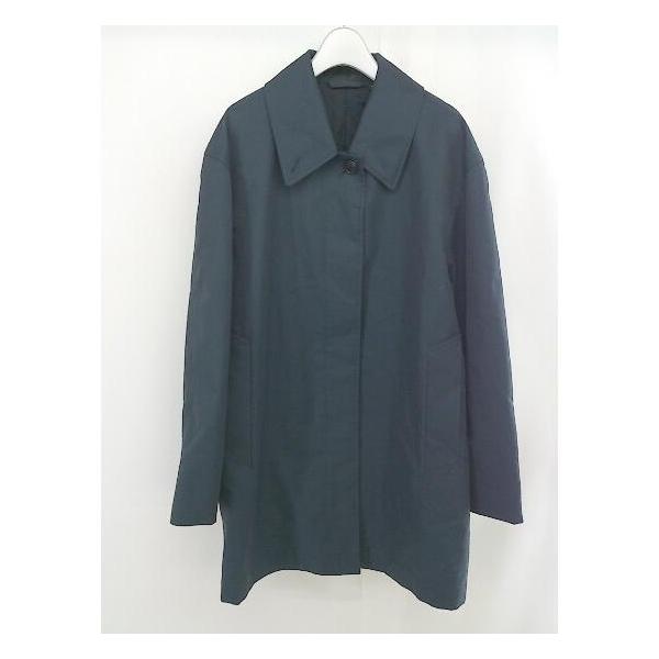 ◇ UNIQLO ユニクロ 長袖 ステンカラーコート サイズL ダークグレー レディース 【中古】