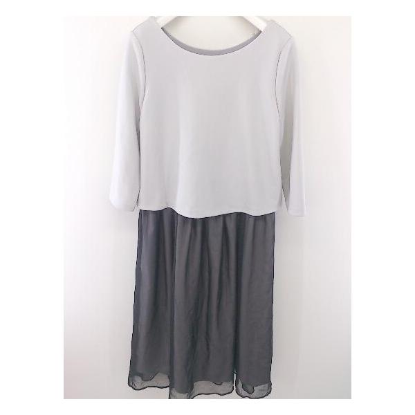 管理番号： 120606000152320220624ベースW325/長付属品： 無　　　　 保管時のシワがついております。素材： 画像参照色： ブラック グレーサイズ： サイズS/M梱包サイズ： 通常採寸サイズ： 着丈：約107cm　肩幅...