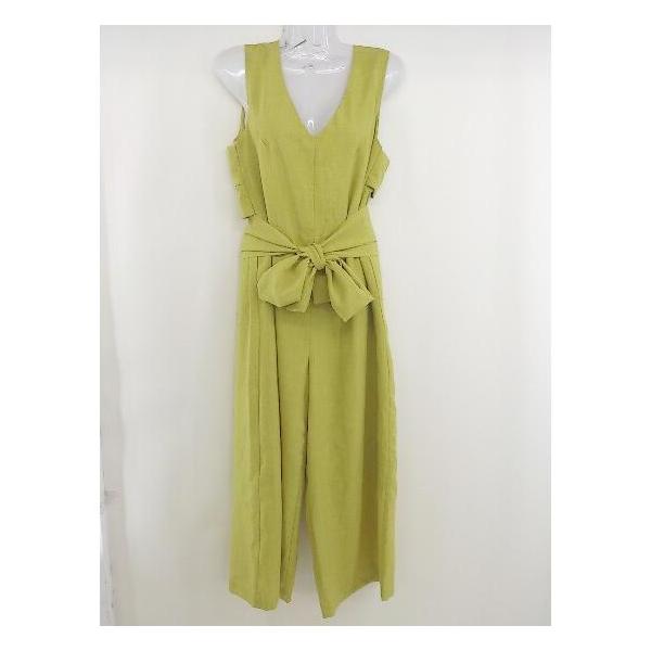 管理番号： 120704000310020220810ベースW477/菅付属品： リボン　　　　 裾に汚れあり。素材： 画像参照色： イエローサイズ： サイズM梱包サイズ： 通常採寸サイズ： 総丈：約132cm　肩幅：約41cm　身幅：約4...