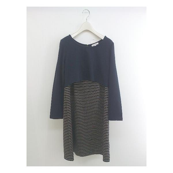 管理番号： 121123000507220230512ベースW65/由付属品： 無　　　　 多少の毛羽立ちあり。素材： 画像参照色： ネイビー ベージュサイズ： サイズL梱包サイズ： 通常採寸サイズ： 着丈：約87cm　肩幅：約37cm　身...