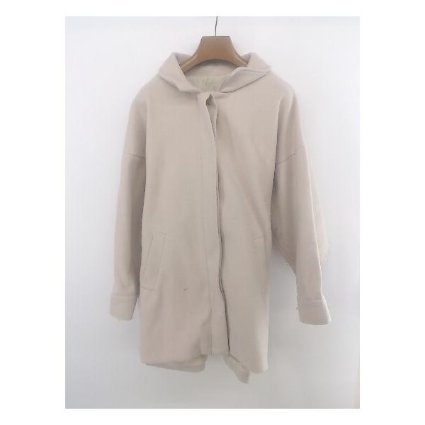 ◇ ◎ natural couture ナチュラルクチュール 長袖 ステンカラーコート サイズF ピンク系 レディース P
