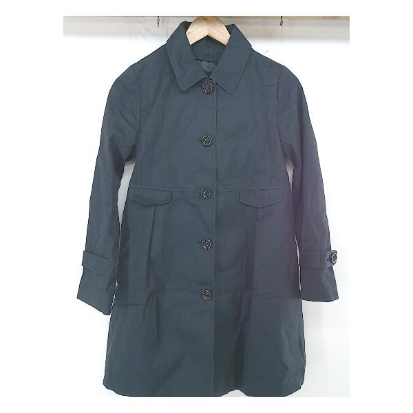 ◇ Spick &amp; Span スピック＆スパン 長袖 ステンカラーコート サイズ38 ネイビー系 レディース E