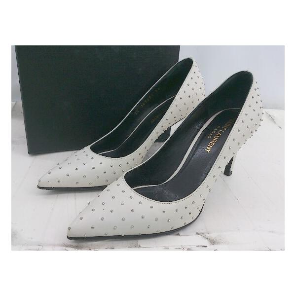 SAINT LAURENT ホワイト ハイヒール 36 Saint Laurent Heels White for sale | eBay