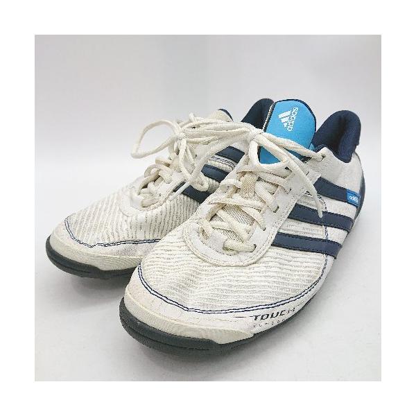 ◇ adidas アディダス G04757 シンプル カジュアル スニーカー サイズ24.5 ホワイト メンズ E