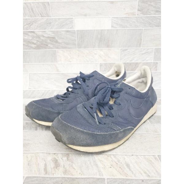◇ NIKE ナイキ CHALLENGER チャレンジャー 725066-404 スニーカー シューズ サイズ27.5cm ネイビー メンズ P