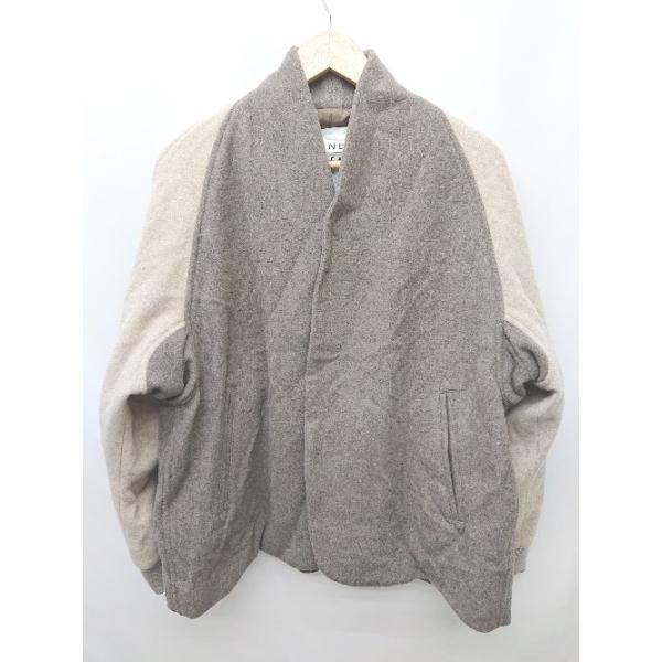 One fifth ワンフィフス シールド ウール Pコート グレー 未使用