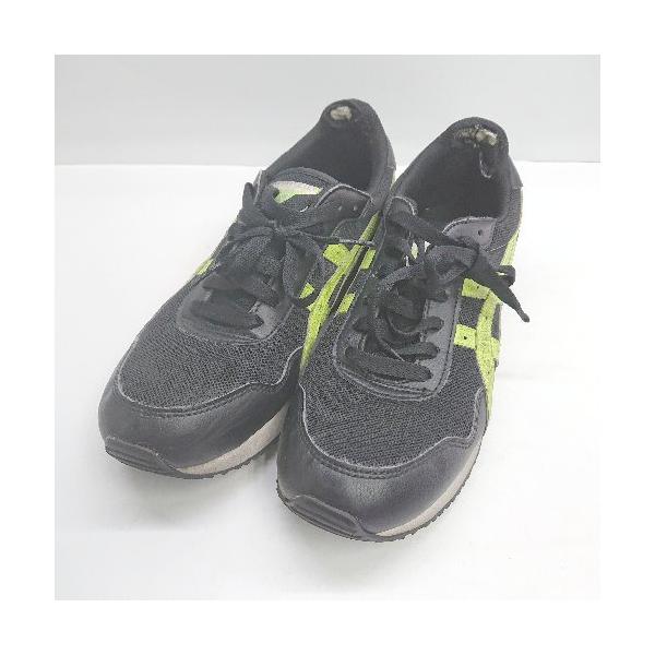 ◇ Θ asics アシックス F960521 スニーカー サイズ25.5 ブラック