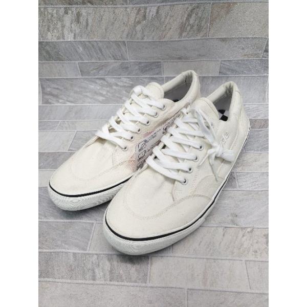 ◇ ◎ Θ Slyde スライド スニーカー シューズ サイズ27.5cm オフホワイト系 メンズ P