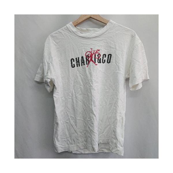 ◇ ⊂ CHARI&amp;CO? チャリアンドコー 綿 半袖 Tシャツ サイズS ホワイト系 メンズ E