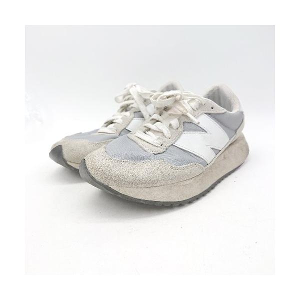◇ Θ NEW BALANCE ニューバランス スニーカー サイズ23.5 グレー系 レディース メンズ E