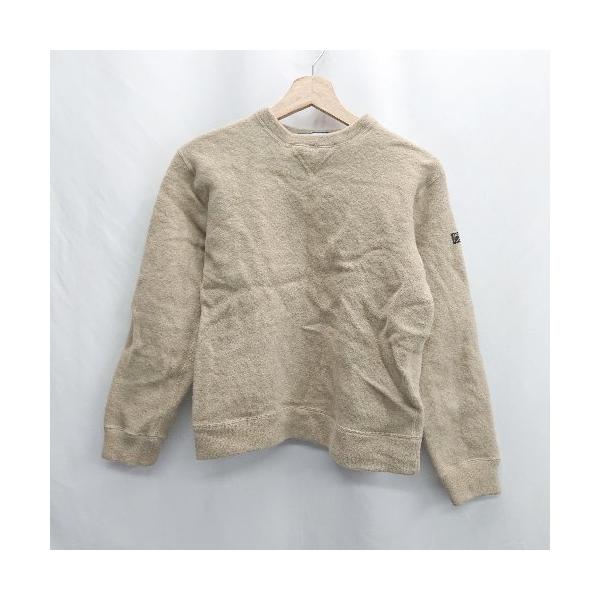 ◇ ⊇ POLO SPORT RALPH LAUREN ウール100％ 長袖 ニット サイズM ベージュ メンズ E